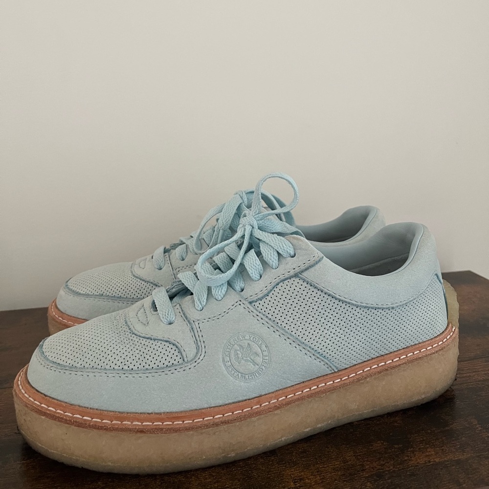 KITH CLARKS Ronnie Fieg Sanford Helium Blue